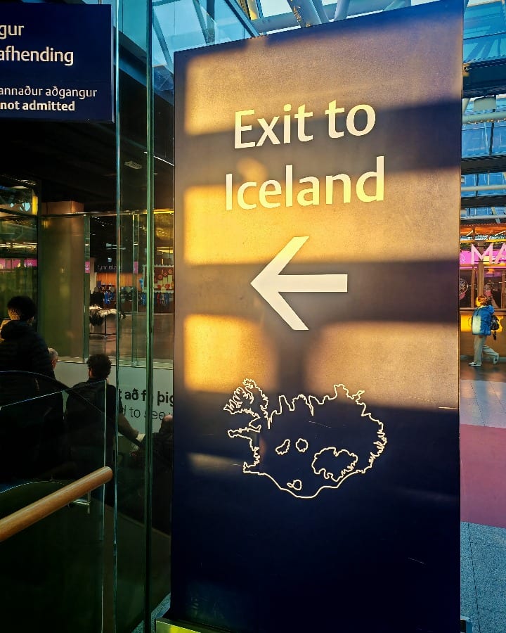 Iceland sign